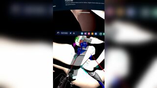 Demon girl beat by giant lovers