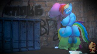 dash working the corner