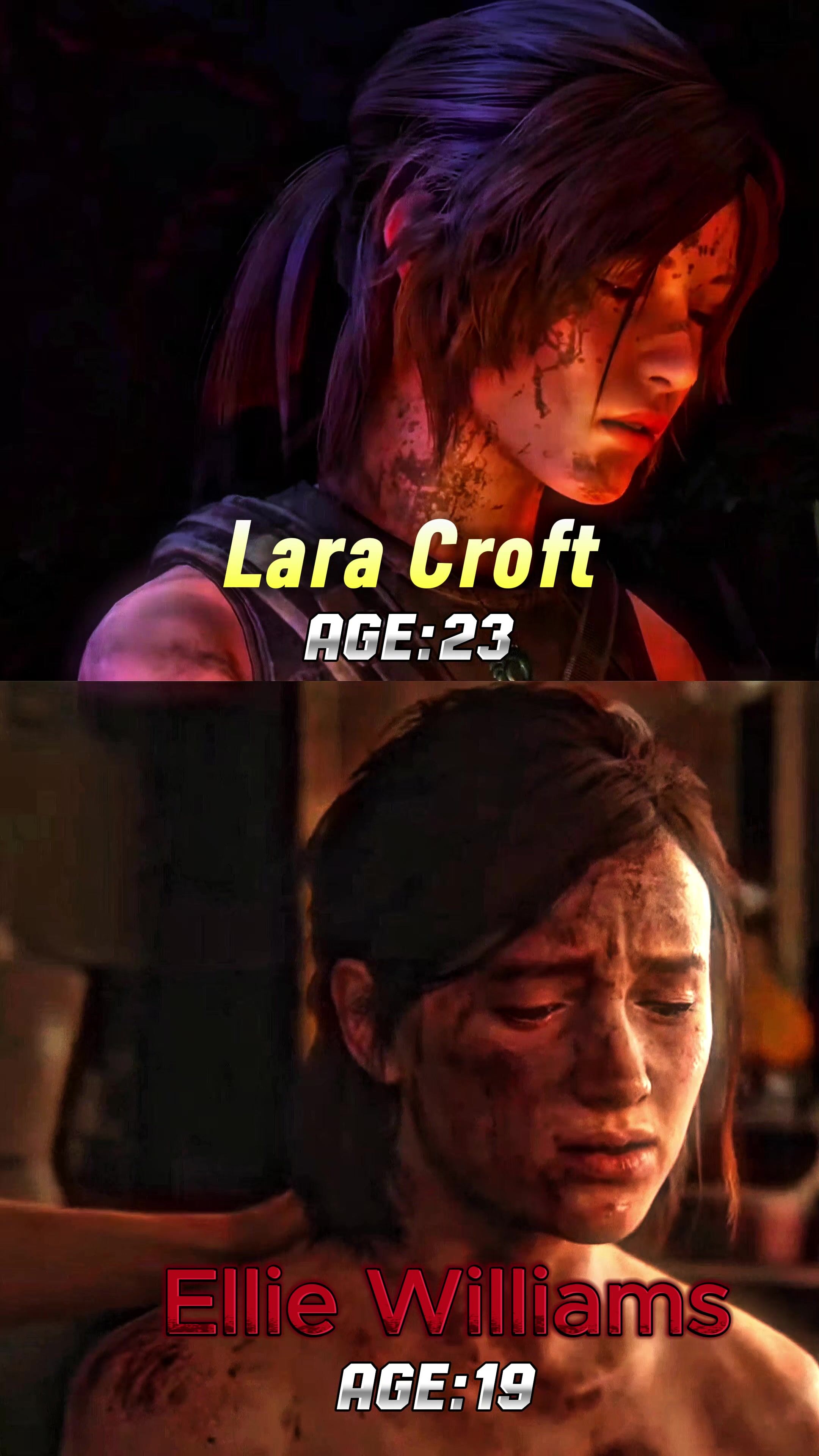 Lara Croft vs Ellie Williams