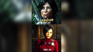 Lara Croft vs Resident Evil