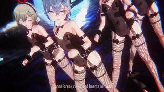 [Quantity Girls Group Dance MMD] KDA THE BADDEST