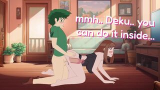 Uraraka/Toga getting railed (Lust's Cupid)