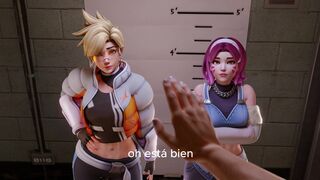 Tracer & D.Va Part 1 [TheCount][Sub ESP]