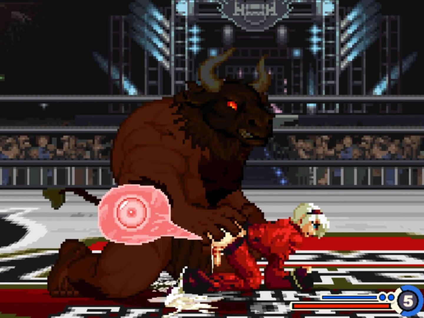Minotaur Dominates Ash Crimson