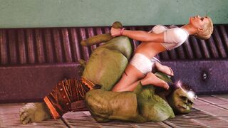 Cassie Cage vs. Hulk: Cassie pulveriza las Bolas de Hulk [Cosmic Brutality]