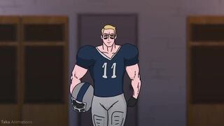 Football Player Muscle Growth