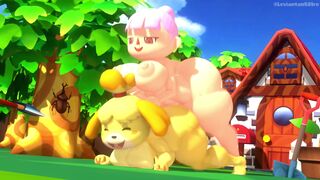 Villager x Isabelle