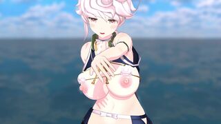 Aircraft carrier Unryu vs. Fukasumi Tsuna