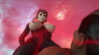 Scarlet Witch Rides Her New Husband [0Zman]