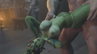 Reinhardt fucks the local snake girl [Haipah] (MagicalMysticVA Voice)