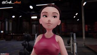 Helen parr training Sub Español