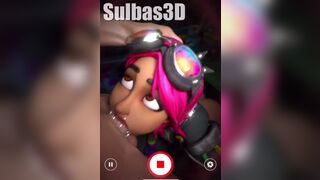 Brite Raider Blowjob - Fortnite (Sulbas3D)