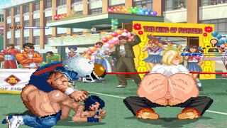 [HENTAI MUGEN] Brian Battler and Kim Dong Hwan meets Power Girl and Raven