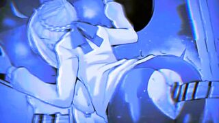 Fate saber x Rin hentai edit