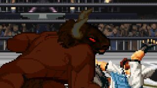 Kensou raped by Minotaur