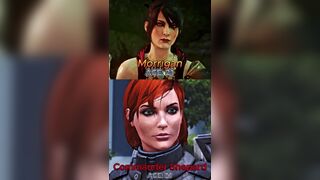 Morrigan vs Shepard