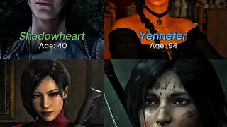 Ada Wong vs Yennefer vs Shadowheart vs Lara Croft