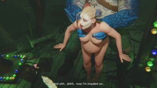 Harley Quinn & King Shark (no costume, pregnant) [Zmsfm]