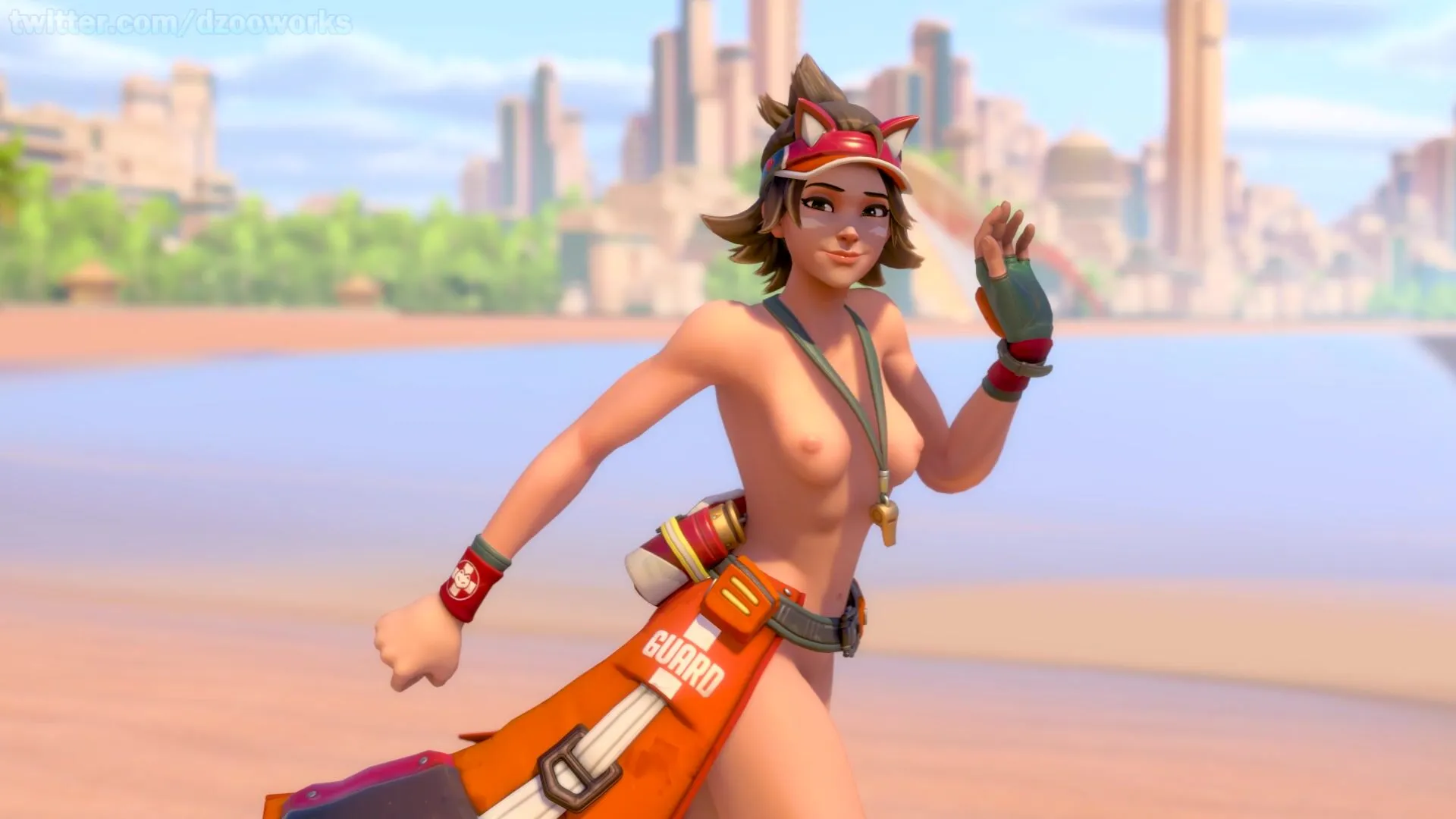 Kirikos day at the beach via Lifeguard, Part 1. [Dzooworks]