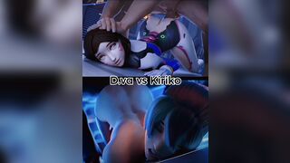 Kiriko vs D.va