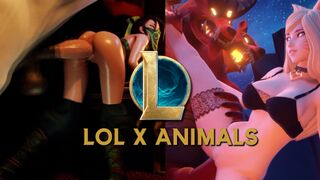 League of Legends X Animals