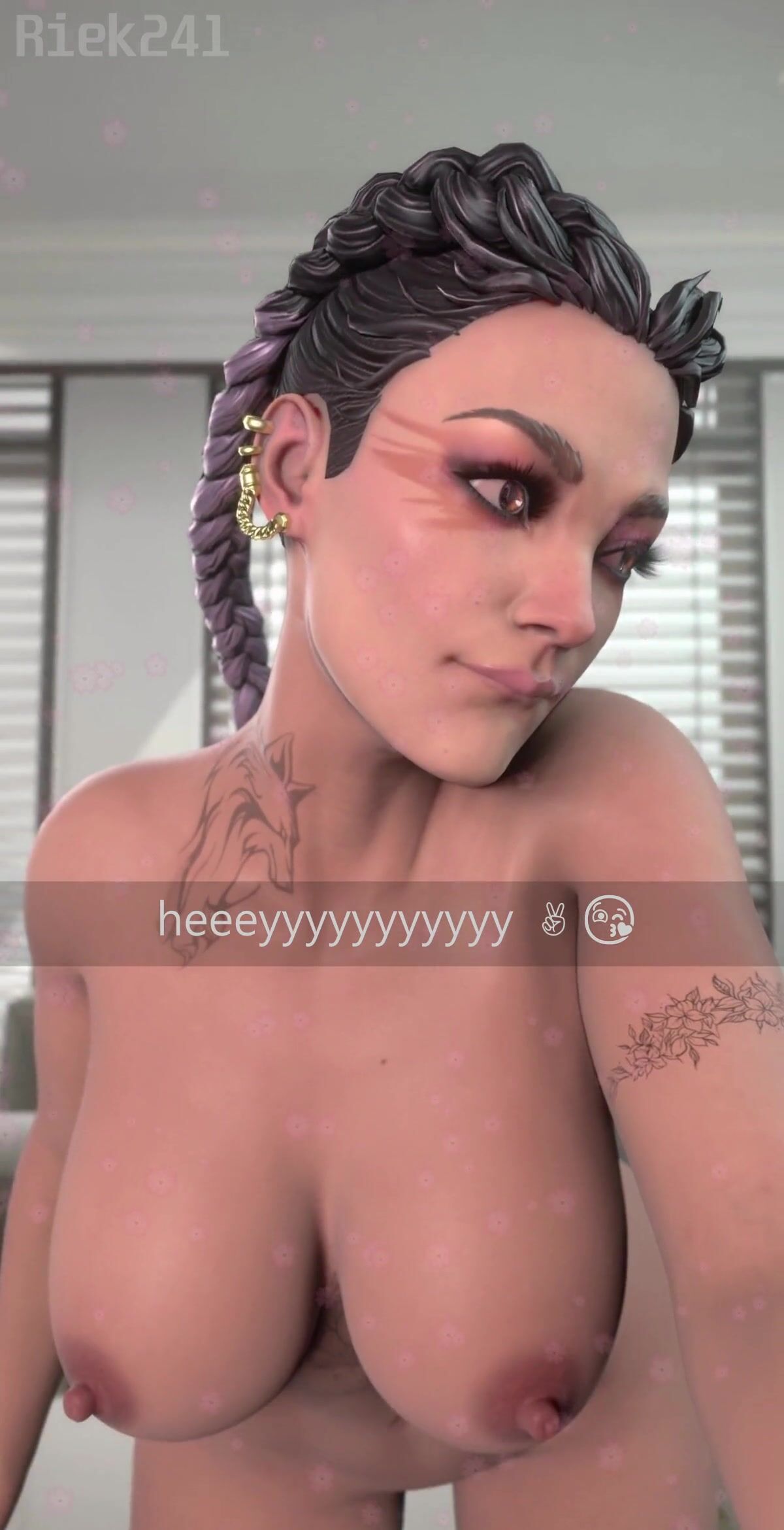 Loba Tries Out Snapchat Riek241