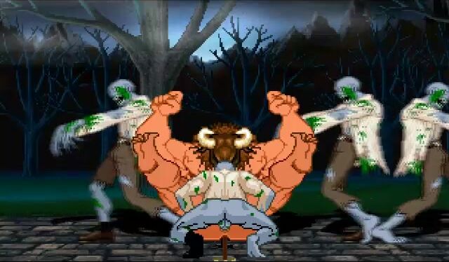 Minotaur Fucked By Zombies