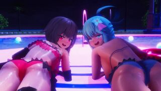 Konosuba summer resort - HMV (MONTAGEM DIAMANTE ROSA)