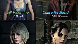 Claire Redfield vs Sheva Alomar vs Jill Valentine vs Ashley Graham