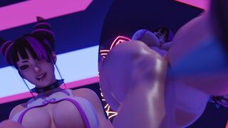 Juri Han Growth Giantess Footjob [LQ]