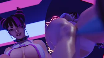 Juri Han Growth Giantess Footjob [LQ]