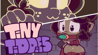 Tiny Tiddies in Brave Bun Kick!