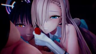 Kakudate Karin & Ichinose Asuna_Blue Archive [Zombie Alone]