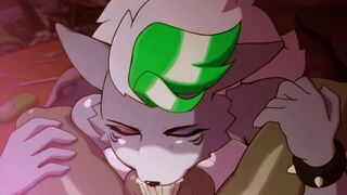 Roxanne Wolf Blowjob (4K, Sound)