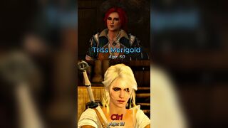 Ciri vs Triss Merigold (The Wheel)