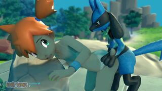 Lucario x Misty [White Armus]