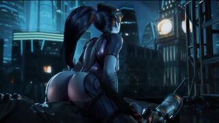Widowmaker reverse cowgirl (VGErotica)