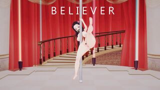 Nezuko-Nude teibol Believer