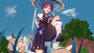 Wanderer Step On Hilichurl Mask [Fearhermapleleaf]