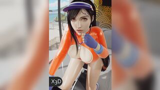 Getting Sweaty With Tifa [Alt][X3D][4K60FPS]