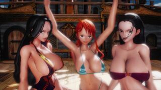 JhonLui - OP Ghost dance x3 - One Piece MMD