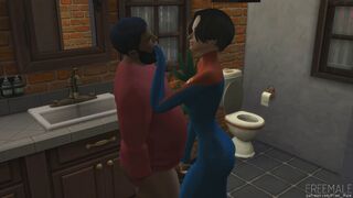 Supergirl and Her New Trophy 4K