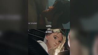 lara croft vs gwen stacy
