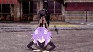 Neptune x dog: footjob