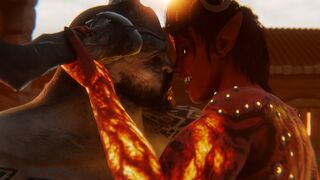 Karlach's Spicy Sparring Session [MaskNSFW]