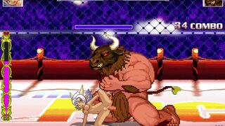 Minotaur Destroys Grizela