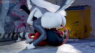 Loona going feral on Moxxie