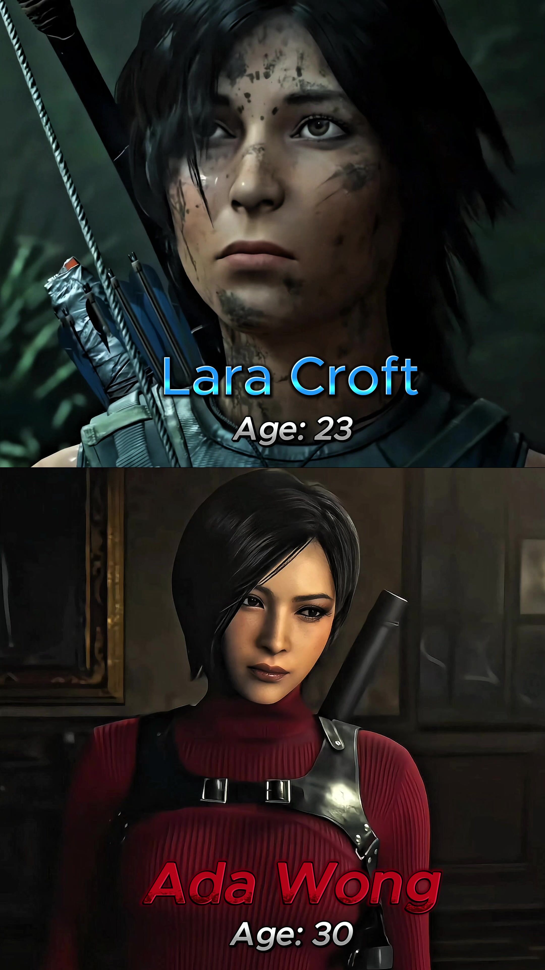 Ada Wong vs Lara Croft (The Wheel)