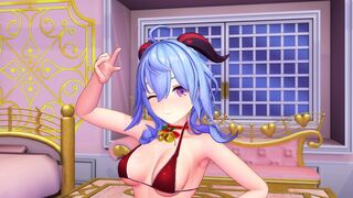 Happy Trap with Ganyu's loosely tied rope R-18 [Mochi。]