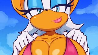 Rouge Bouncing Boobs